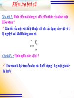 Định luật III Niu-tơn