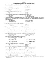 De thi DH mau so 7 (THPT Vinh Xuong)