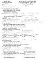 đề thi sinh hk1(07-08)-TN+DA