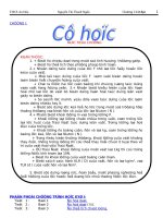 Giáo án chươngI VL 6