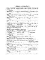 TRẮC NGHIỆM TỔNG HỢP