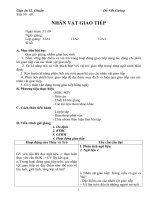 Nhân vật giao tiếp