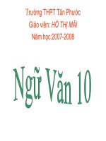 Tiết 86: Nỗi thương mình