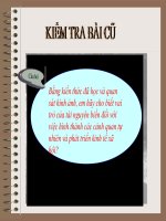 Bài 3: Dân cư và nguồn lao động