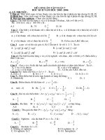 Đề cương ôn tập toán 7 Kì II 2006-2007