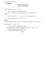 kiem tra chat luong hoc ky 1 - lop 12 nang cao