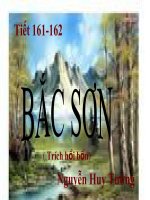 Tiết 161-162 Bắc Sơn ngữ văn 9 học kỳ 2