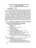 De thi chon HS gioi lop 5 vong 2