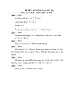 Đề thi HSG toán lớp 9 có đáp án đề 45