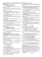 ON TAP SINH HOC KY II LOP 12