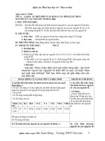 Giáo án Hóa 10 cơ bản