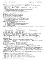 Đề KT HK2 K11 ban Cơ bản