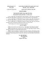 Quy định về dạy thêm học thêm