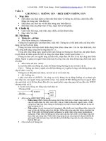 Thông tin - Biểu diễn thông tin