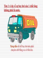 Bài 26, 27: Sự bay hơi và sự ngưng tụ