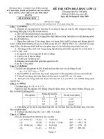 Thi HS Giỏi ĐBSCL