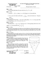 đề ts lớp 10 quốc học huế 2006