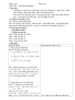 Ôn tập chương I đại số