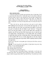 Giáo án vì cuộc sống hạnh phúc