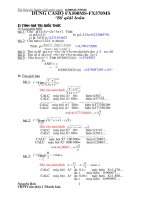 Kĩ thuật sử dụng casio fx570MS chỉ có ở đây