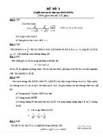 De thi tuyen sinh vao 10 cua tinh NAM DINH 2002-2003