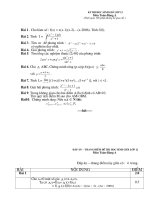 Đề thi HSG lớp 12 có đáp án đề 41