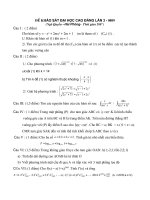 khảo sát đại học cao đẳng lần 3 - Ngô quyền