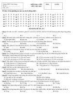 KIEM TRA 1 TIET LAN 1 (08-09 THPT VX)