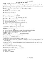 Đề thi Học Sinh Giỏi Tỉnh L12 số 6