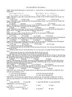 Cơ học vật rắn(Đề ôn tổng hợp)