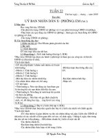 Tuần 22 (lớp 5 - các môn)