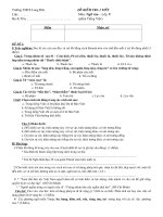 KT 1 tiết bài 15, 16 Đề 2