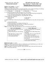 Đề KTHK II (2006- 2007)