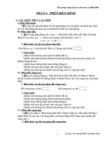 Đề cương toán 11 học kì 1