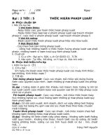 Bài 2 Tiết 5 : Thực hiện pháp luật