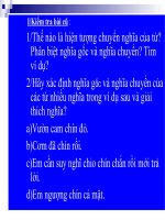 Tiết 23: Chữa lỗi dùng từ