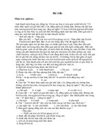 Đề trắc nghiệm văn 9 - luyện thi (tiếp)