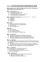 Bộ đề 30 câu hỏi TNKQ toán 6