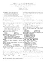 Đề thi thử ĐHCĐ_Lý