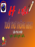 RUNG CHUONG VANG 7. TRUONG LE LOI. HUE+