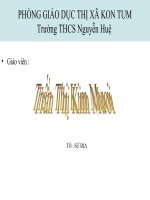 Bài 18: Trưng Vương và cuộc kháng chiến chống quân xâm lược Hán