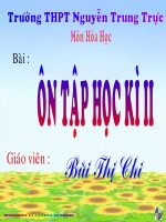 Ôn tập học kì II