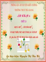 Tiết 21 : Nhạc lý