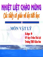 Su dieu tiet cua mat