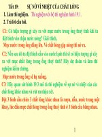 Sự nở vì nhiệt của chất lỏng