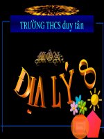 Bài 7: Đặc điểm kinh tế - xã hội các nước châu Á