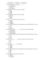 Luyện thi TN lớp 12 (06)