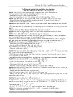 Tuyển chọn 50 bài toán hình học không gian( Phần tiếp theo của 100 bài H.H.K.G.T.H- Luyện thi lớp 11,12)