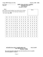 KT học kì I lớp 11 đề 2