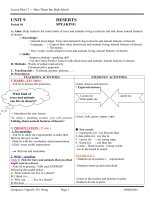 Unit 9 - Speaking - NTH